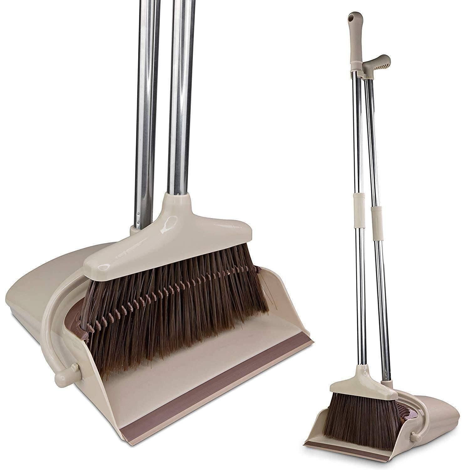 Multi-Functional Broom and Dustpan