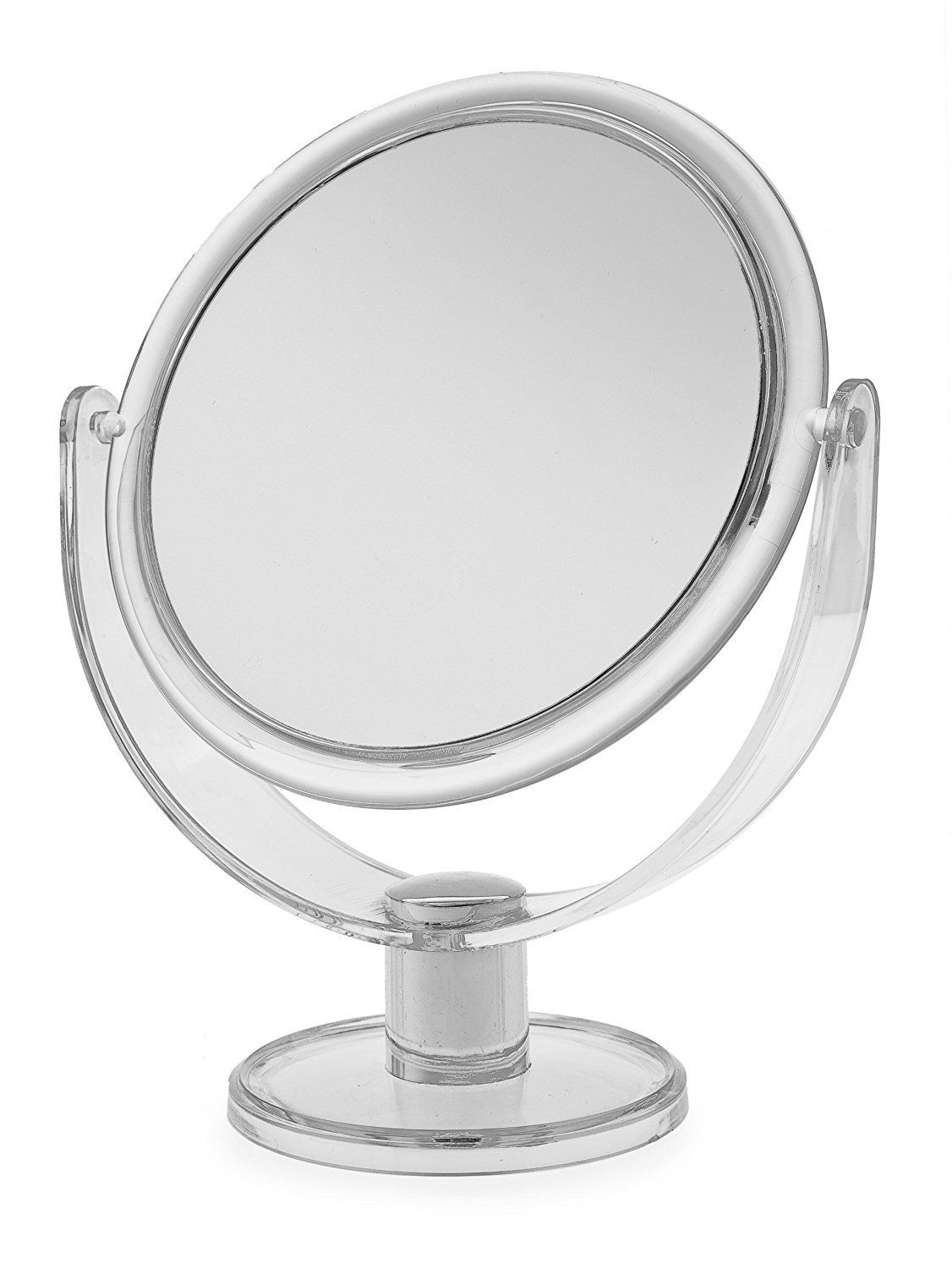 Mirror on Plastic Stand for Daily Use