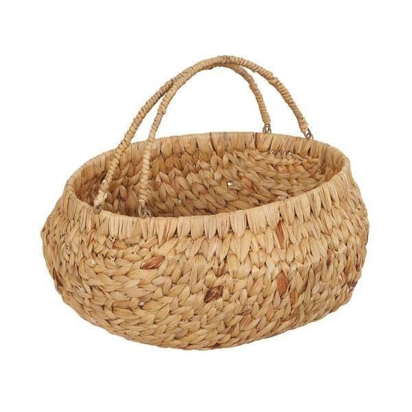 Woven Basket With Handle for Home Use